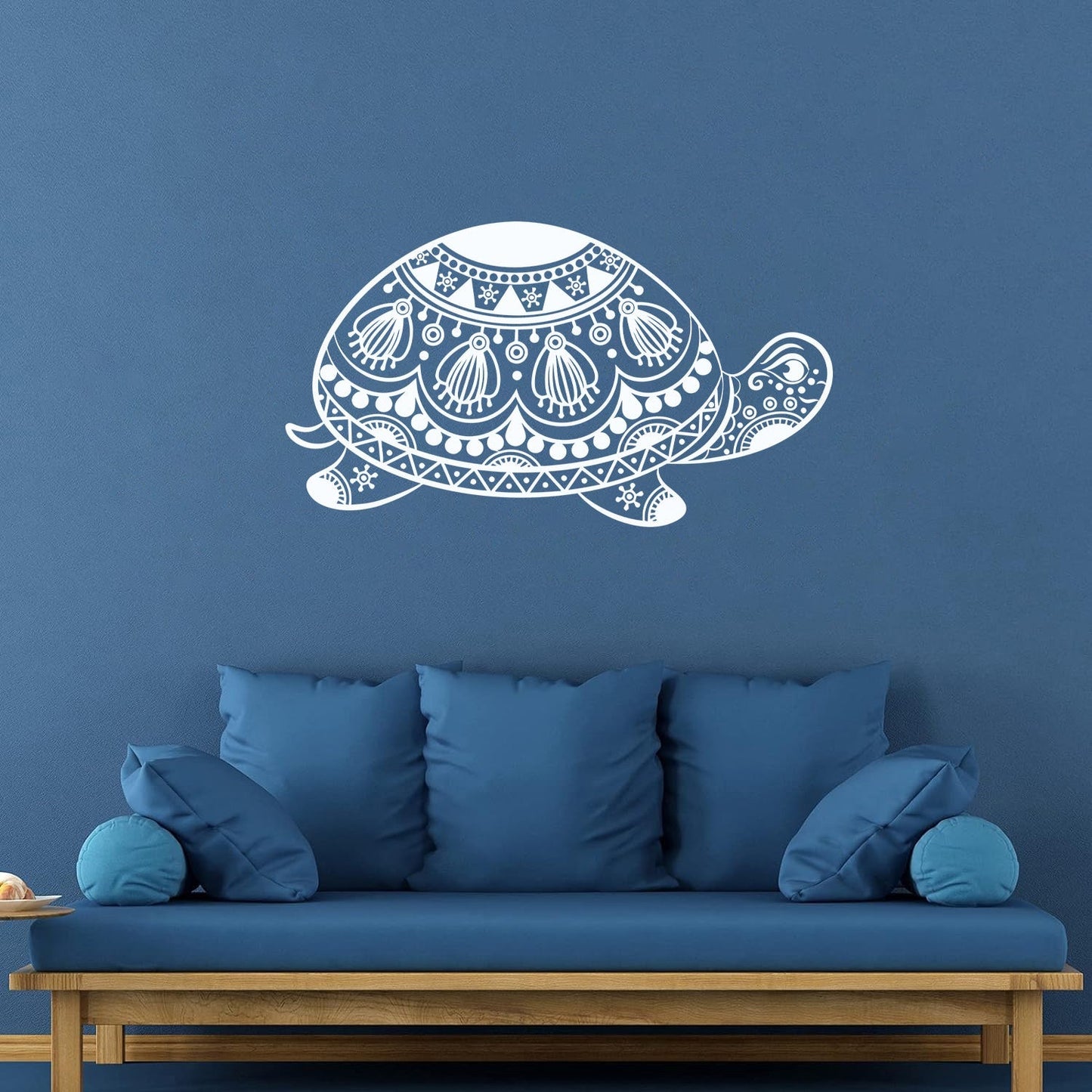 Engraving Stickers Turtle Tribal Animal Ornament Waterproof