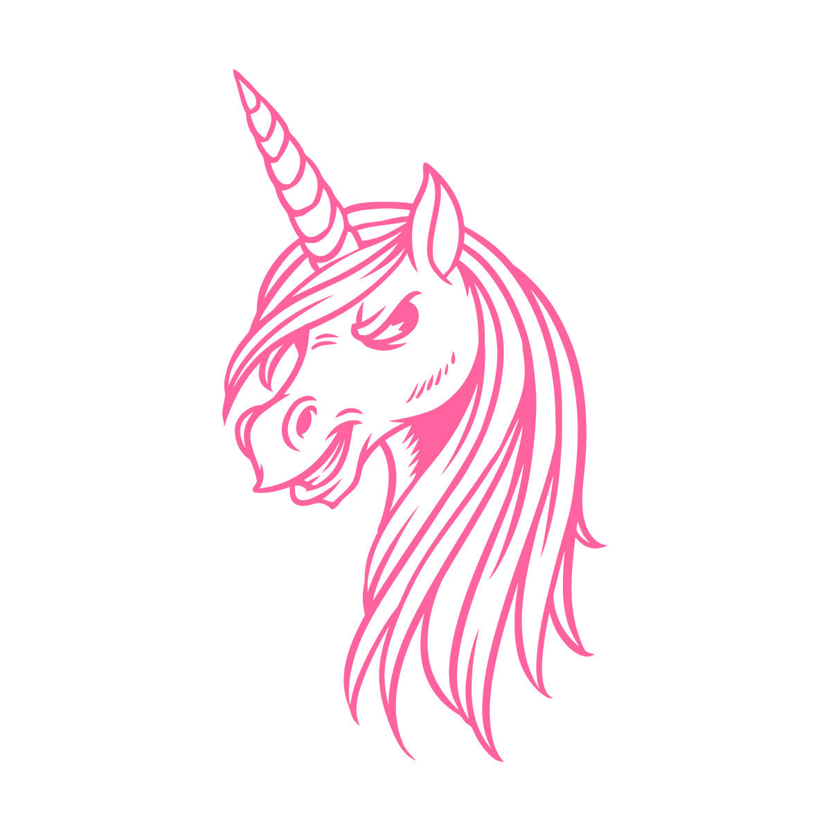 Wall Decals Unicorn Fairytale Fictional Magic Animal Car Body Decoration