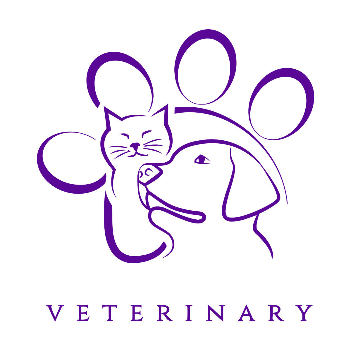 Lettering Decals Veterinary Medicine Animal Pet Art Mural Painting