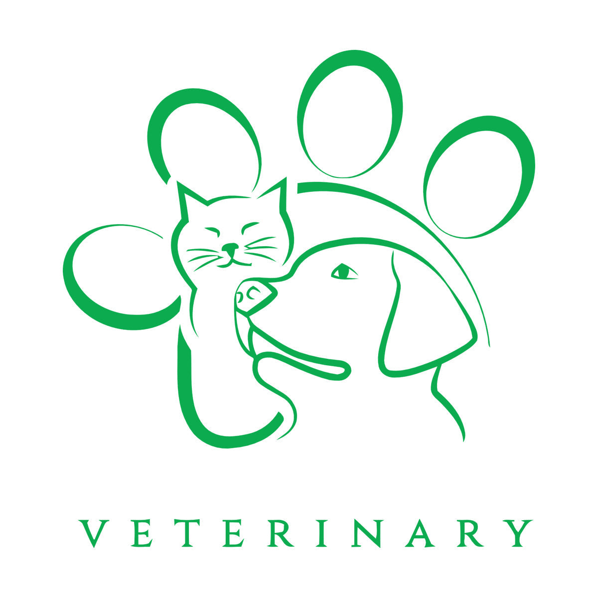 Lettering Decals Veterinary Medicine Animal Pet Art Mural Painting