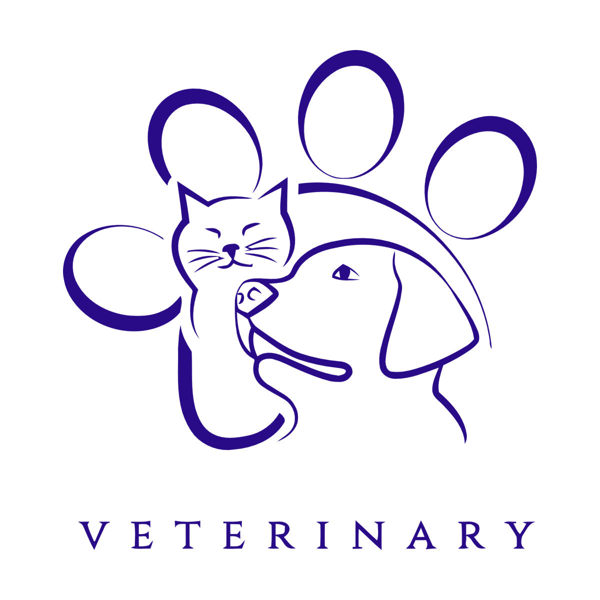 Lettering Decals Veterinary Medicine Animal Pet Art Mural Painting