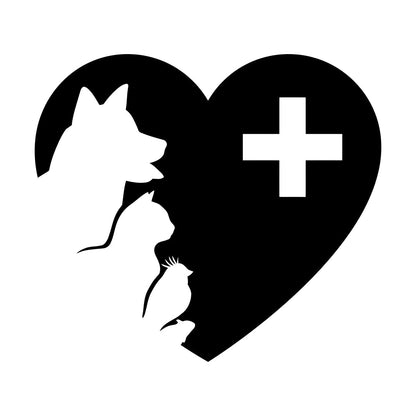 Wall Decals Pvc Veterinary Medicine Pets Vet Clinic Animal Care Multiple Size Options