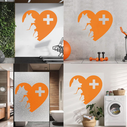 Wall Decals Pvc Veterinary Medicine Pets Vet Clinic Animal Care Multiple Size Options