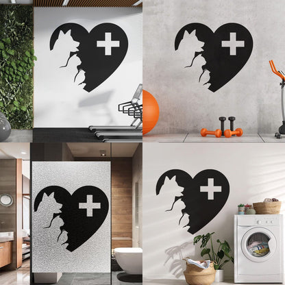 Wall Decals Pvc Veterinary Medicine Pets Vet Clinic Animal Care Multiple Size Options