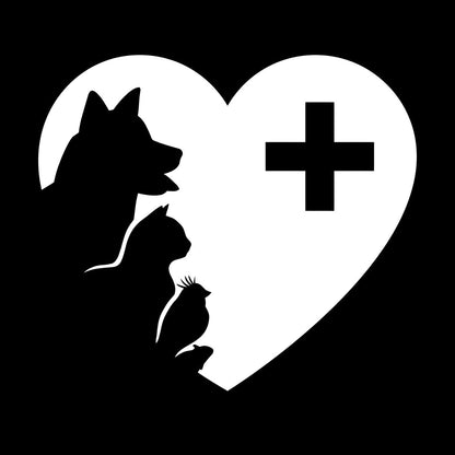 Wall Decals Pvc Veterinary Medicine Pets Vet Clinic Animal Care Multiple Size Options