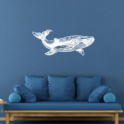 Wall Decals Whale Marine Animal Ocean Ation Can Modify And Add Information