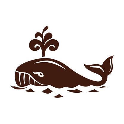 Vinyl Wall Decals Whale Marine Animal Ocean Kids Art Decoration