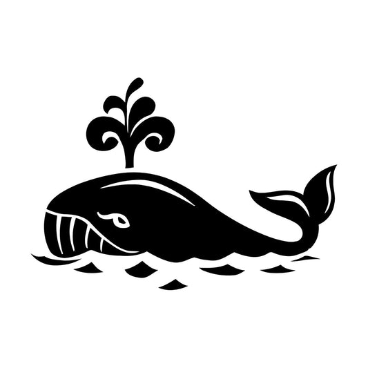 Vinyl Wall Decals Whale Marine Animal Ocean Kids Art Decoration