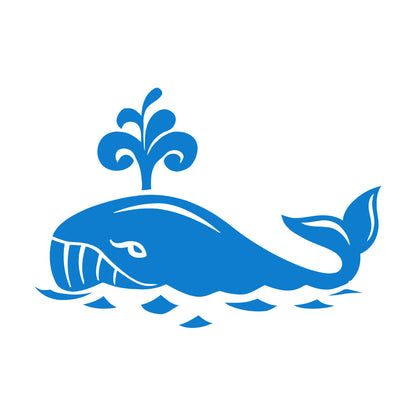 Vinyl Wall Decals Whale Marine Animal Ocean Kids Art Decoration