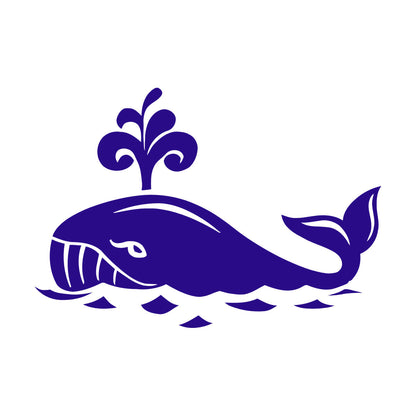 Vinyl Wall Decals Whale Marine Animal Ocean Kids Art Decoration