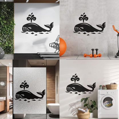 Vinyl Wall Decals Whale Marine Animal Ocean Kids Art Decoration