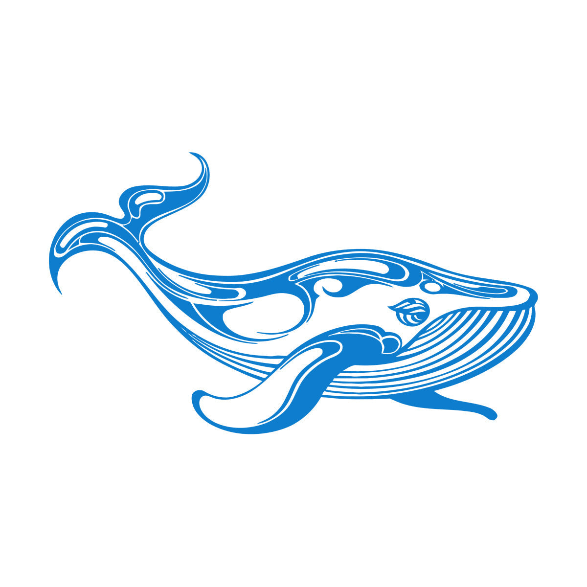 Whale Marine Animals Ocean Mural And Wall Vinyl Decal Car Body Decoration