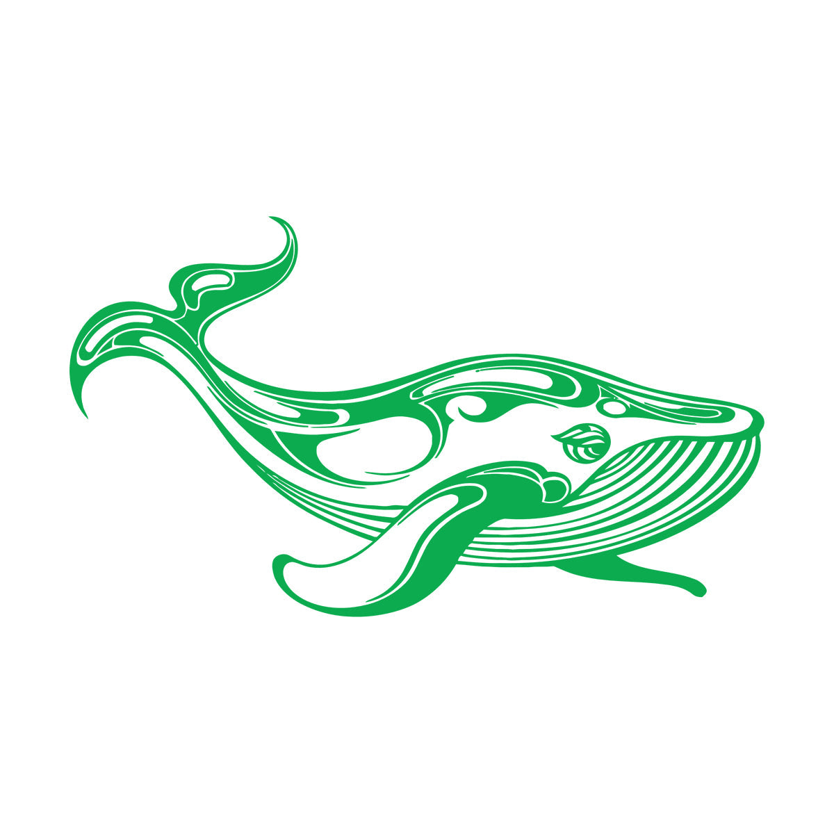 Whale Marine Animals Ocean Mural And Wall Vinyl Decal Car Body Decoration