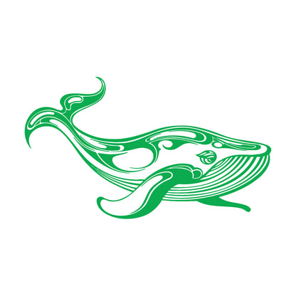 Whale Marine Animals Ocean Mural And Wall Vinyl Decal Car Body Decoration