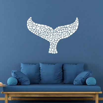 Wall Stickers Whale Tail Marine Animal Tattoo Culture