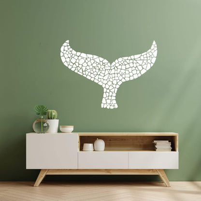 Wall Stickers Whale Tail Marine Animal Tattoo Culture
