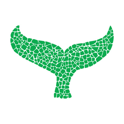 Wall Stickers Whale Tail Marine Animal Tattoo Culture