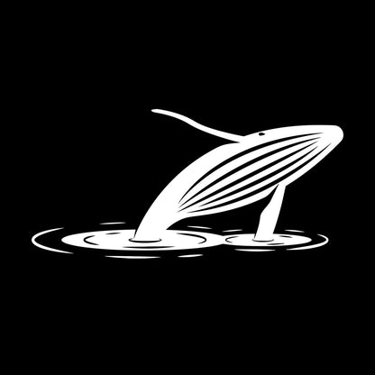 Fine Carving Decals Whale Water Ocean Animal Ation Removable Without Leaving Glue