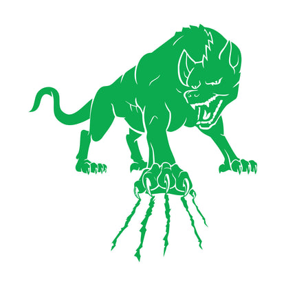 Wall Decals Paster Paper Wild Forest Animal Angry Wolf Claws Beast Multi Color Selection