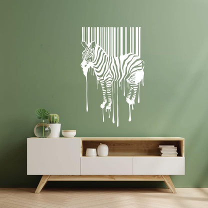 Zebra Animal Modern Engraving Decals Equipped With Transfer Film Kit