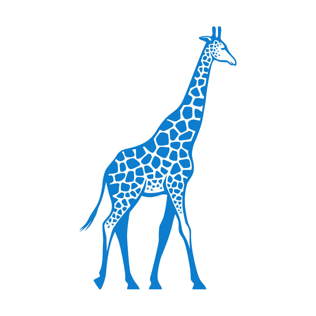 Wall Vinyl Sticker Decor Zoo Giraffe African Animals Children'S Kids Multiple Size Options