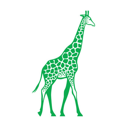 Wall Vinyl Sticker Decor Zoo Giraffe African Animals Children'S Kids Multiple Size Options