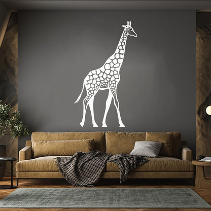 Wall Vinyl Sticker Decor Zoo Giraffe African Animals Children'S Kids Multiple Size Options