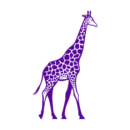 Wall Vinyl Sticker Decor Zoo Giraffe African Animals Children'S Kids Multiple Size Options