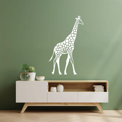 Wall Vinyl Sticker Decor Zoo Giraffe African Animals Children'S Kids Multiple Size Options
