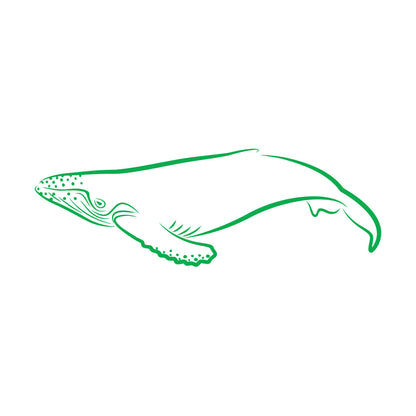 Lettering Decals Animals Fish Whale Sea Ocean Equipped With Transfer Film Kit