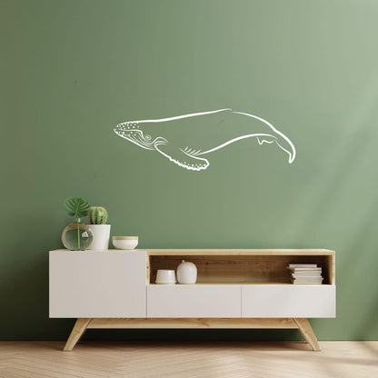 Lettering Decals Animals Fish Whale Sea Ocean Equipped With Transfer Film Kit