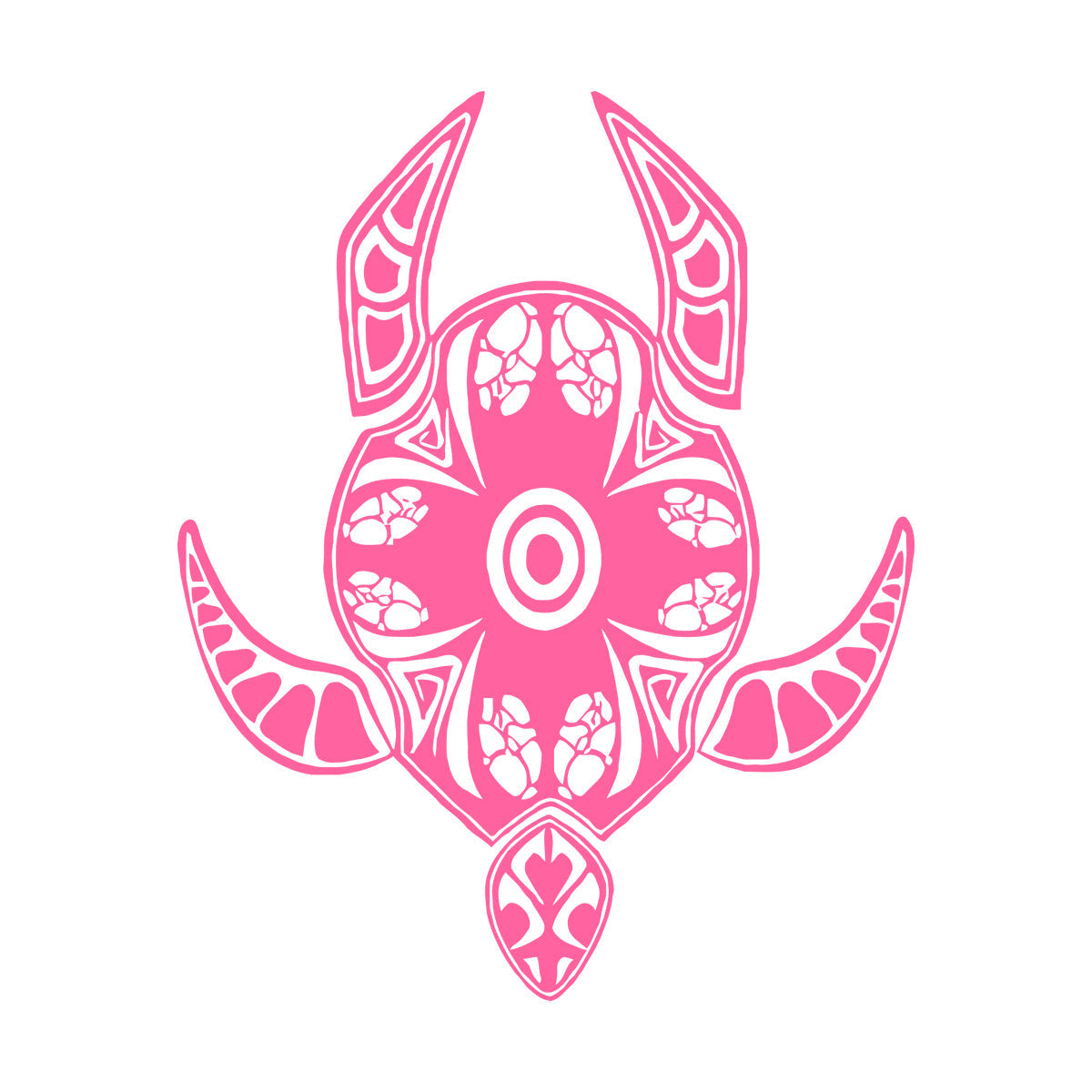 Vinyl Wall Stickers Animal Turtle Tortoise Tribal Waterproof