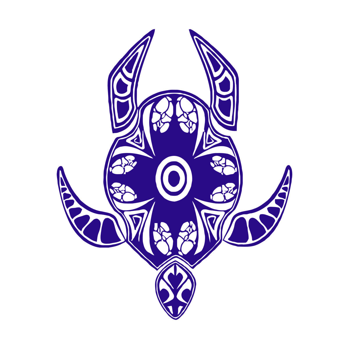 Vinyl Wall Stickers Animal Turtle Tortoise Tribal Waterproof