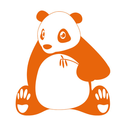 Engraving Stickers Cute Panda Animal S Wall Beautification
