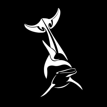 Lettering Decals Fish Animal Dolphin Ocean Sea Waterproof