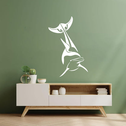 Lettering Decals Fish Animal Dolphin Ocean Sea Waterproof
