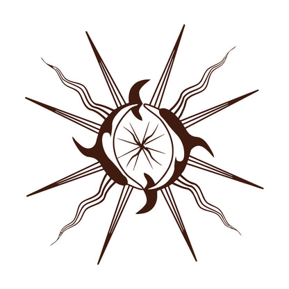 Lettering Stickers Fish Dolphins Pattern Ornament Sea Animals Personalized Customization