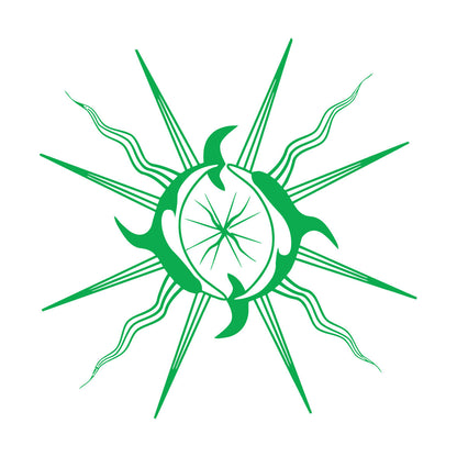 Lettering Stickers Fish Dolphins Pattern Ornament Sea Animals Personalized Customization