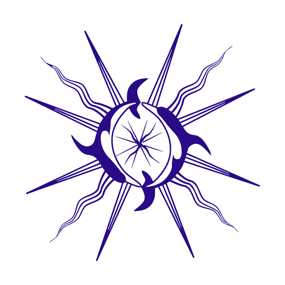 Lettering Stickers Fish Dolphins Pattern Ornament Sea Animals Personalized Customization