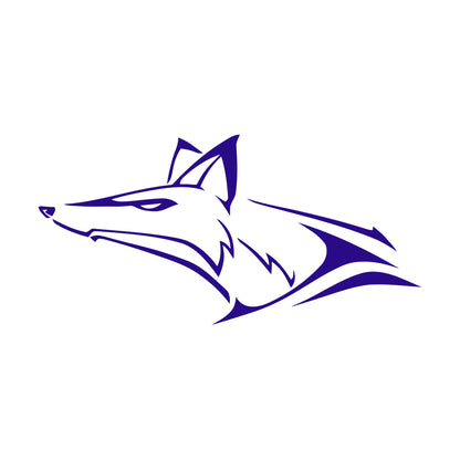 Fox Wolf Head Animal Wall Vinyl Sticker Decor Tattoo Culture
