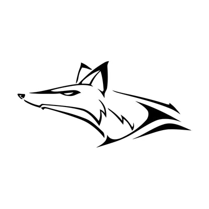 Fox Wolf Head Animal Wall Vinyl Sticker Decor Tattoo Culture