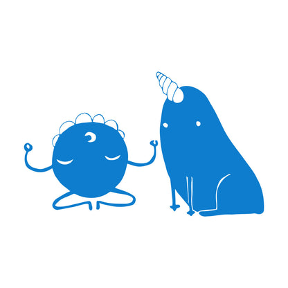 Wall Stickers Monsters Funny Unicorn Fantastic Animals Can Modify And Add Information