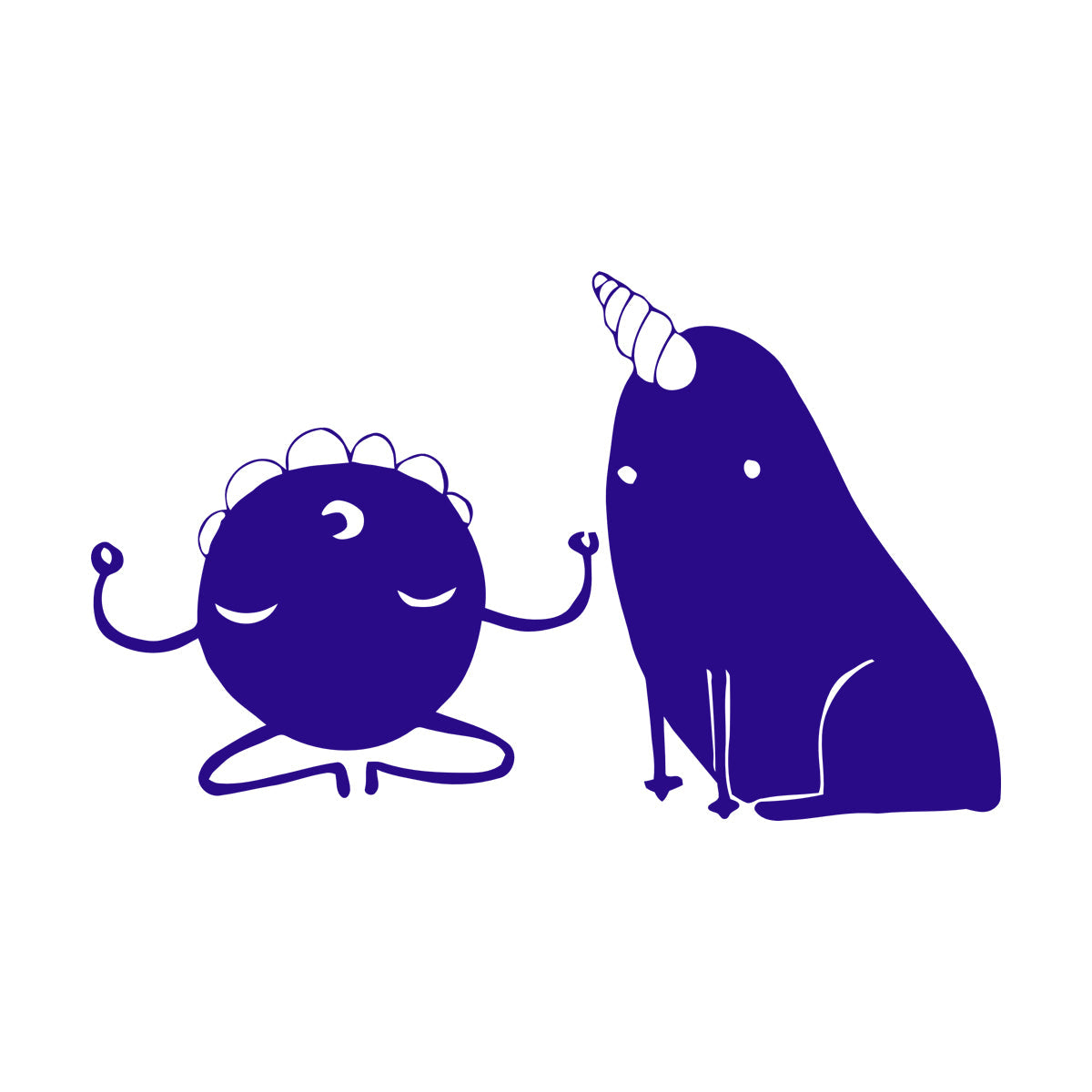 Wall Stickers Monsters Funny Unicorn Fantastic Animals Can Modify And Add Information