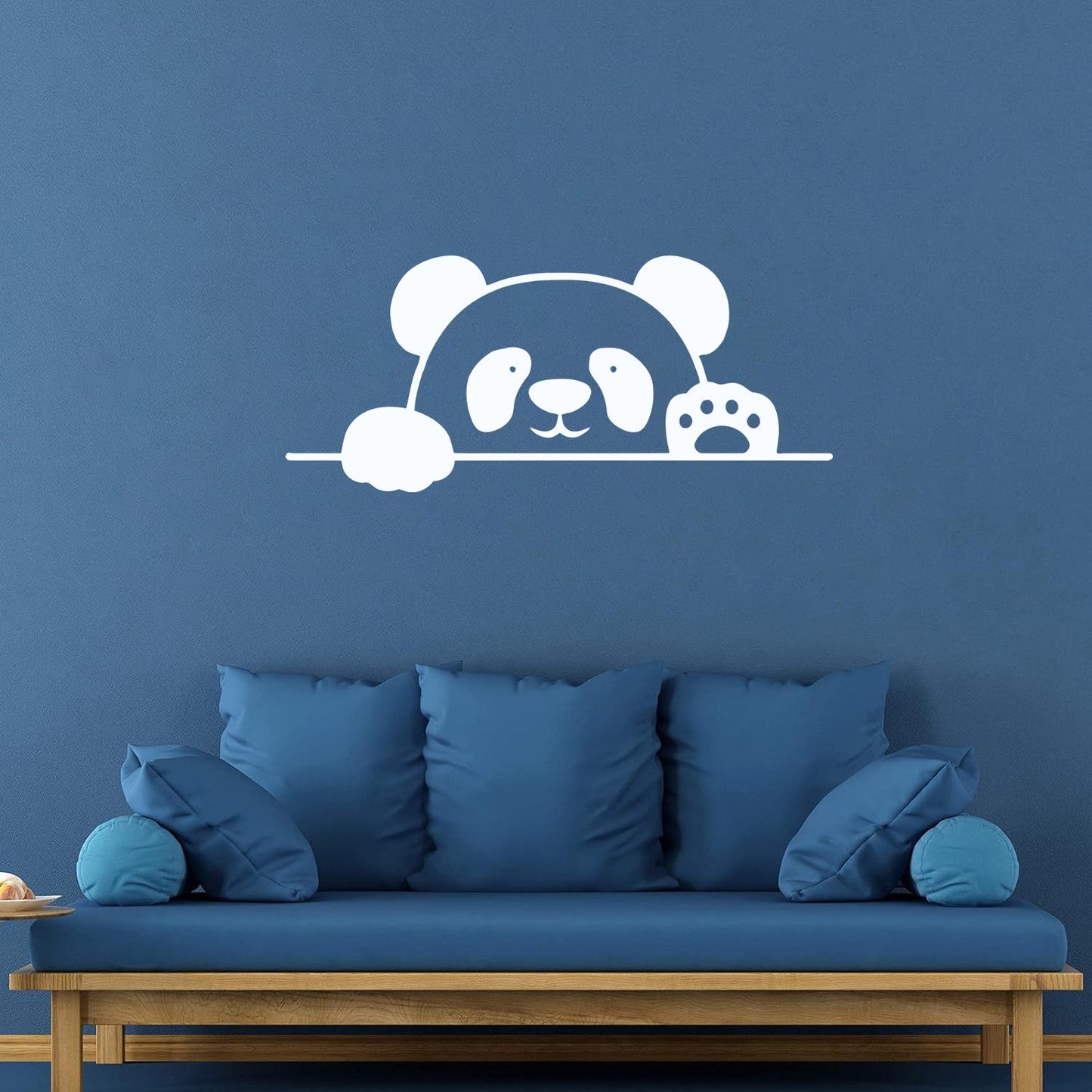 Lettering Decals Panda Bear Animal Cheerful Kids Window Decals