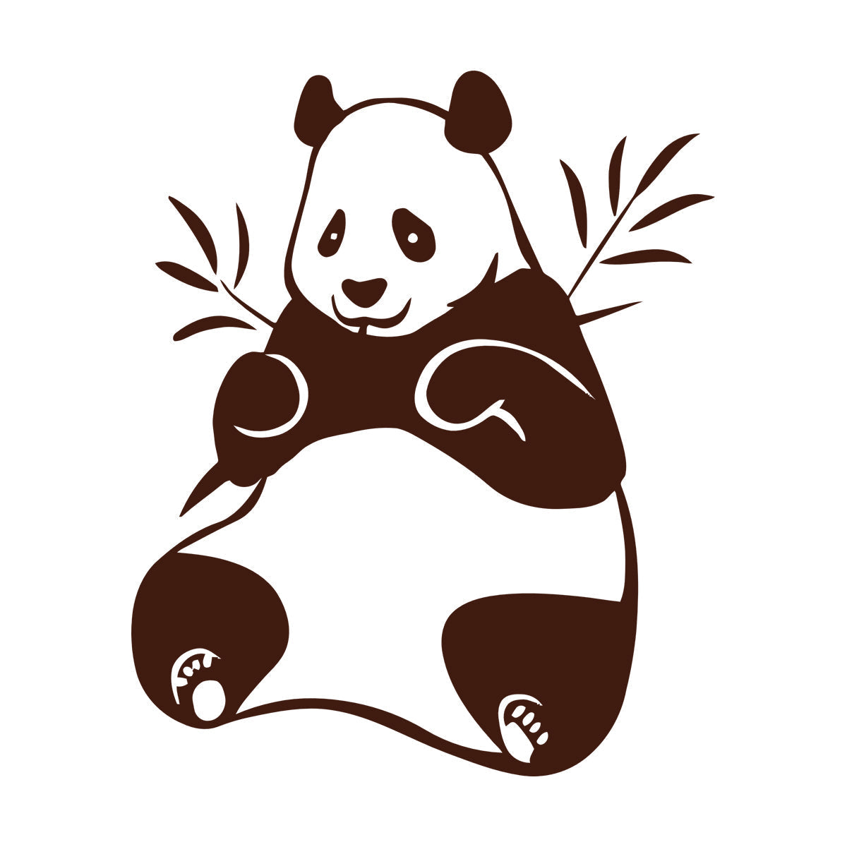 Lettering Stickers Panda Cute Animal Kids Children Store Decoration