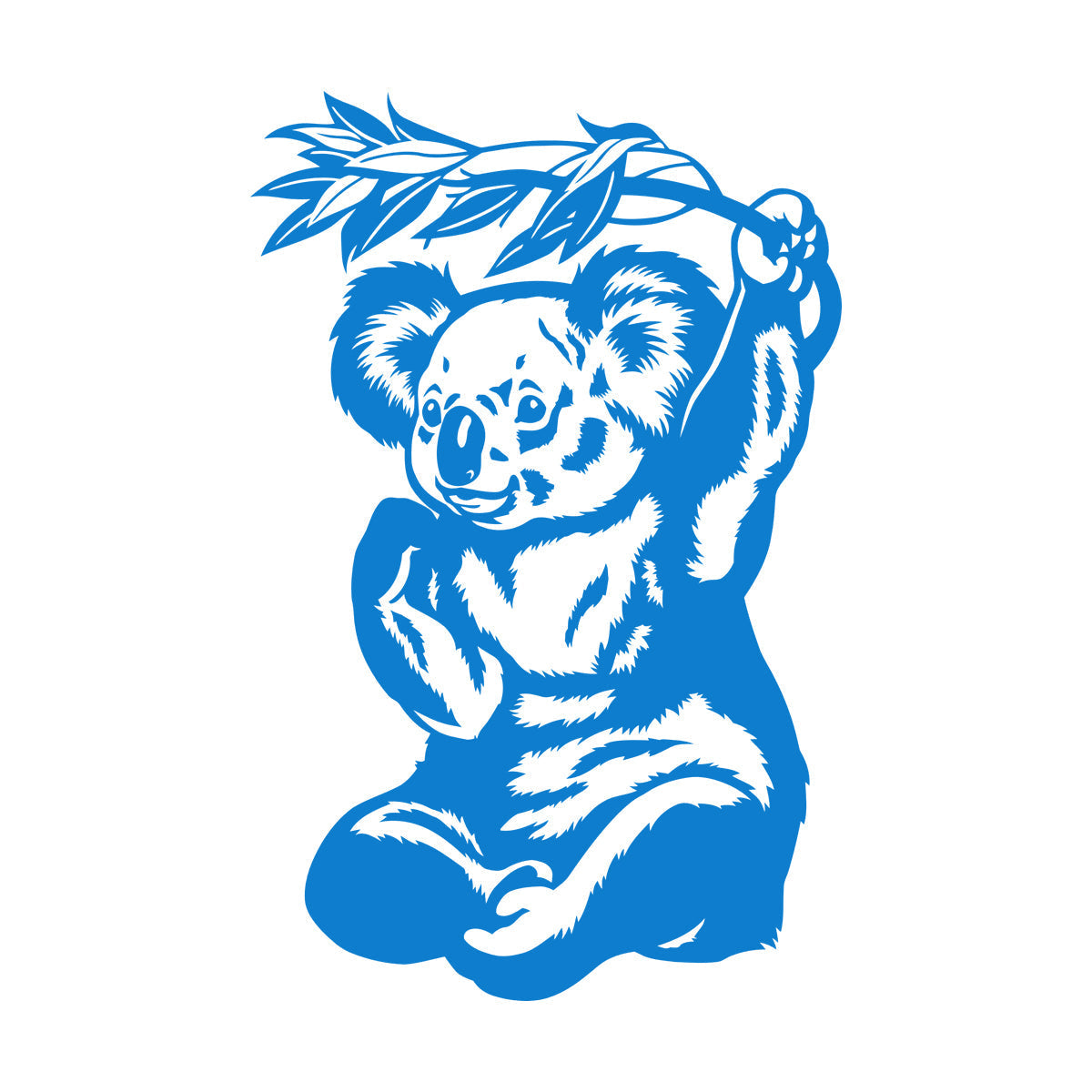 Panda Eucalyptus Bamboo Animal Bear Reed Wall Decals Paster Paper Tattoo Culture