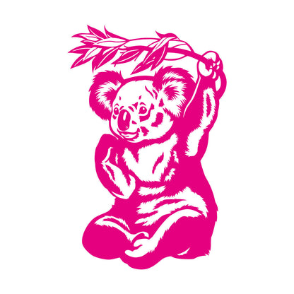 Panda Eucalyptus Bamboo Animal Bear Reed Wall Decals Paster Paper Tattoo Culture