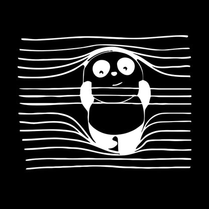 Vinyl Wall Stickers Panda Funny Animal Bear Removable Without Leaving Glue