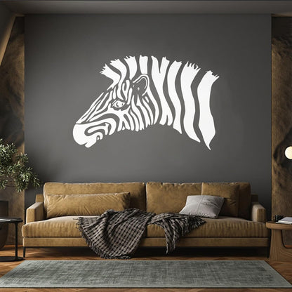 Vinyl Wall Stickers Zebra Head Animal Safari Africa Personalized Customization