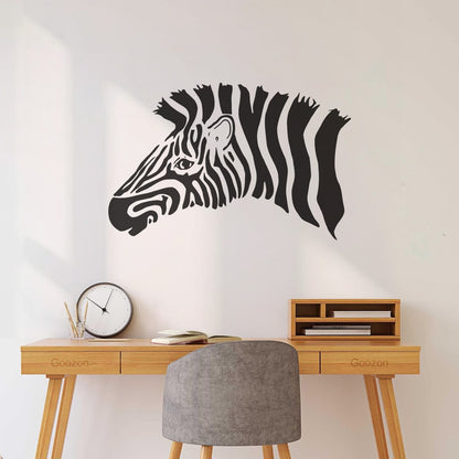 Vinyl Wall Stickers Zebra Head Animal Safari Africa Personalized Customization